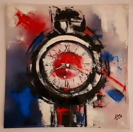 ArteDiAlina.com painting: Time to Love